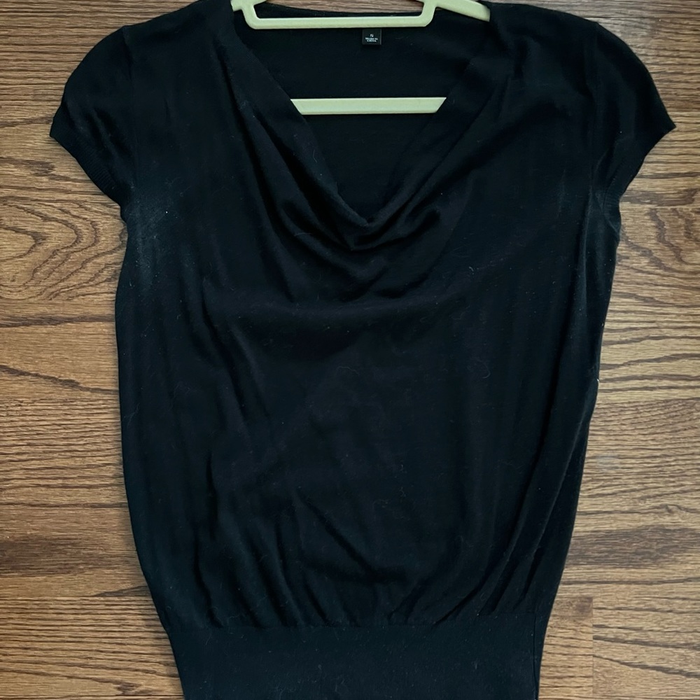 Ann Taylor cashmere blend cowl neck top